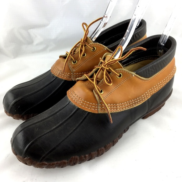 L.L. Bean Other - Maine Hunting Shoe duck boots ankle short tan 11